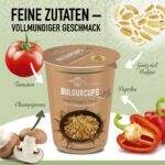 Bulgurcups - 6x Vegetables - Tomate, Champignon & Paprika - 图片 3