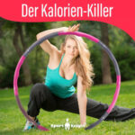 Premium Hula Hoop Reifen 1.0 von FitOne / Kalorienkiller / 8-teilig / patentiertes Wellendesign / hochwertiges PP-Material / stabiler Schaumstoff / Fitnesswaffe - 图片 8