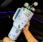 🔥40OZ Stitch Cup 1200ML 🥰 Straw Topper as Free Gift🎁 - 图片 4