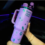 🔥40OZ Stitch Cup 1200ML 🥰 Straw Topper as Free Gift🎁 - 图片 2