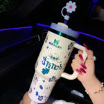 🔥40OZ Stitch Cup 1200ML 🥰 Straw Topper as Free Gift🎁 - 图片 11