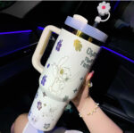 🔥40OZ Stitch Cup 1200ML 🥰 Straw Topper as Free Gift🎁 - 图片 12