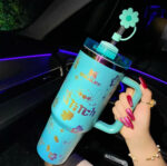 🔥40OZ Stitch Cup 1200ML 🥰 Straw Topper as Free Gift🎁 - 图片 15