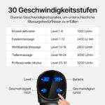 Massagepistole mit 30 Geschwindigkeiten und 6 Massageköpfen - 图片 2