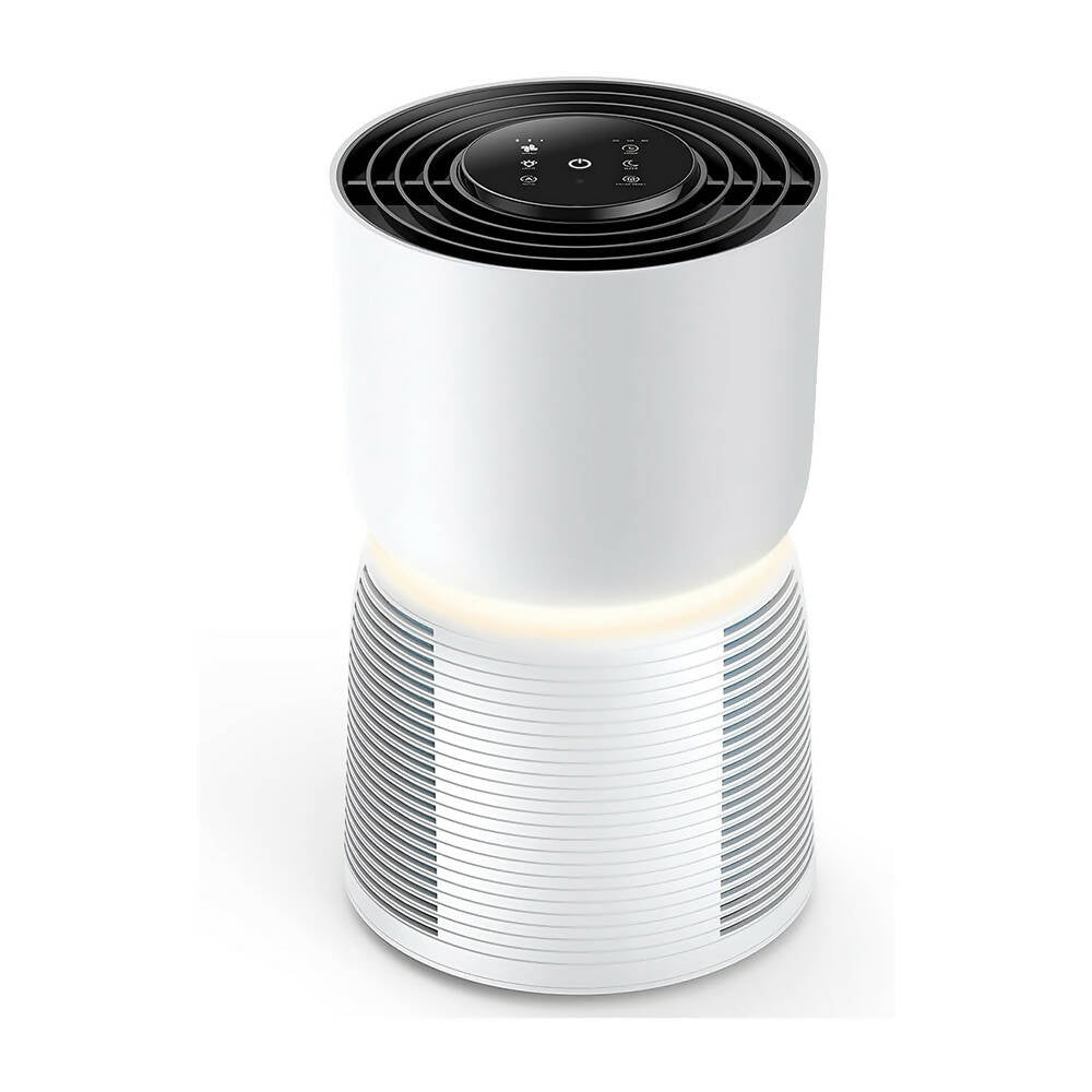 PqBIcfEk32 Luftreiniger mit 6-Stufen-HEPA-Filterung / Leiser Betrieb / Intelligenter Auto-Modus / Ozonfreie Luftqualität / 360° Luftzirkulation / Anpassbarer Timer / Filteraustausch-Erinnerung - 图片 1