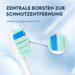 Ersatzbürsten für elektrische Zahnbürste, 3 Stück, Weiche und abgerundete Borsten, Passend für alle Snapbuy Zahnbürsten - 图片 3