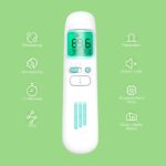 Berührungsloses Infrarot-Thermometer für Babys & Erwachsene / Stirn- und Ohrenthermometer / Medizinischer Standard / Schnelle und genaue Ergebnisse in 1 Sekunde / Mit Fieberalarm und 4-in-1 Messungen - 图片 3