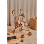 ELSIE Fleece-Puppenwagen - Sandy - 图片 5