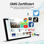 Performance Tablet mit leistungsstarkem Prozessor | Inklusive GRATIS Schutzhülle | Octa-Core 2.0GHz Prozessor | 6GB RAM | 128GB Speicher (bis zu 1TB erweiterbar) | Dualband-WiFi 2.4G/5G, Bluetooth 5.0 | Android 13 mit Dual-Kameras - 图片 7