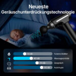 Massagepistole mit 30 Geschwindigkeiten und 6 Massageköpfen - 图片 5