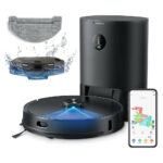 Saugroboter 6 Pro mit Absaugstation / 3.5L Staubbehälter / 250 Minuten Laufzeit / 4000PA / Intelligente Routenführung mit Lidar