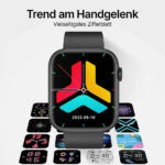 Top Performance Smartwatch mit Gesundheitstracking / IP67 Wasserdichtigkeit / 35 Tage Akkulaufzeit / 100 Sportmodi - 图片 3