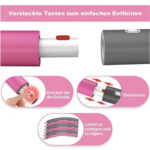 Premium Hula Hoop Reifen 1.0 von FitOne / Kalorienkiller / 8-teilig / patentiertes Wellendesign / hochwertiges PP-Material / stabiler Schaumstoff / Fitnesswaffe - 图片 4