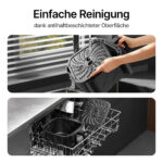 Heißluftfritteuse mit 5,5 Liter Kapazität und digitalem LED-Touchscreen - 图片 4